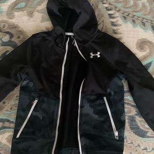 Under armor boys  hooded jacket